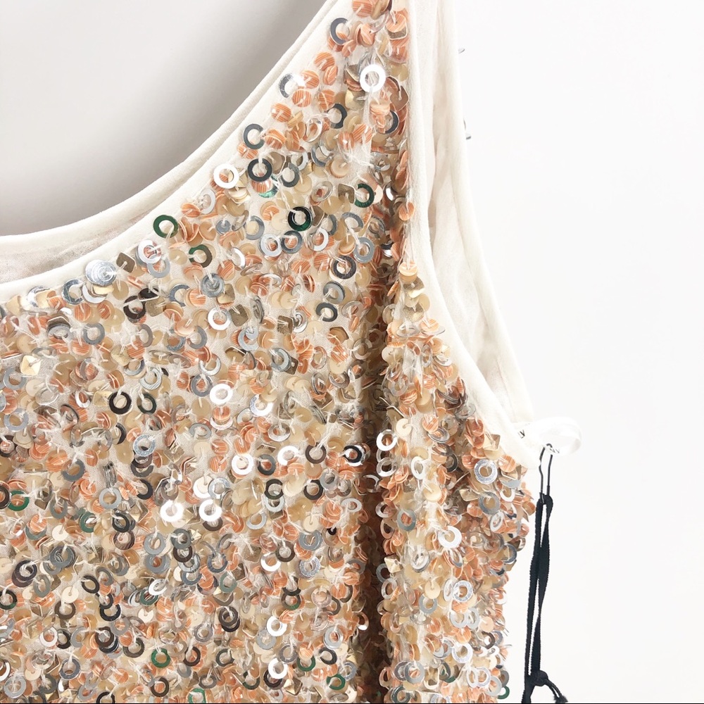 MLV NWT Gina Hoop Sequin Dress Sz L - Picture 5 of 8